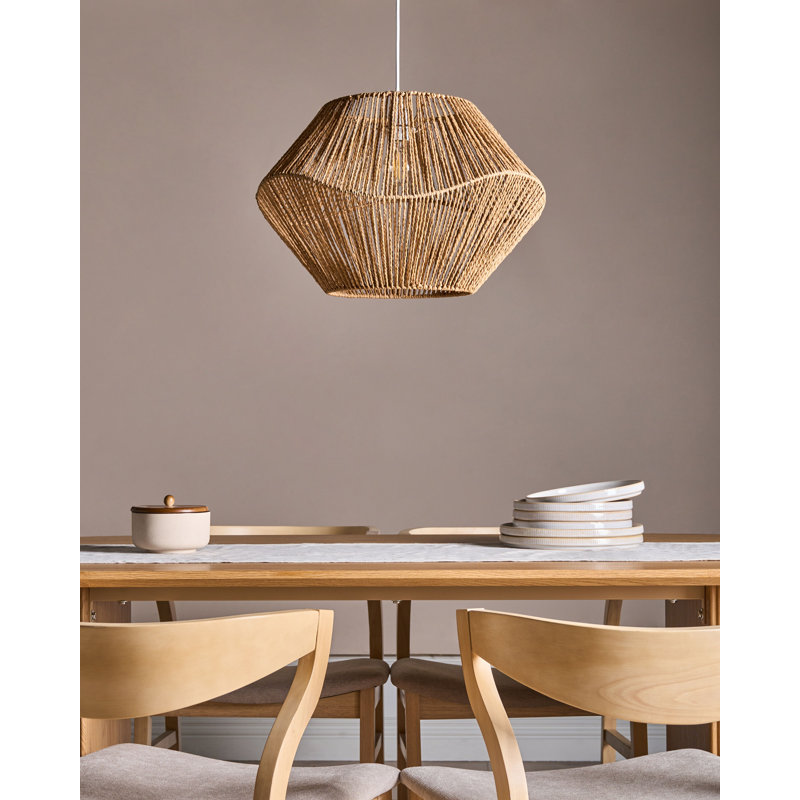 1 - Light Natural Cone Pendant