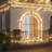 Jassmin 17.3Ft LED Christmas Fairy Lights, Holiday Decorations String Lights with 8 Mode, 50 Bulbs-2049144874
