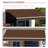 Retractable Patio Awning with Manual Crank, UV & Water-Resistant Fabric-112209485-112209487-112209488