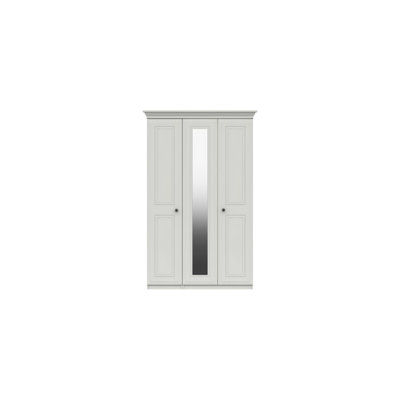 Warminster 3 Door Manufactured Wood Wardrobe