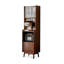 Armoire garde-manger moderne et multifonctionnelle à grande capacité