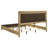 Pencho Eastern King Panel Bed LED Headboard Natural-1535110312