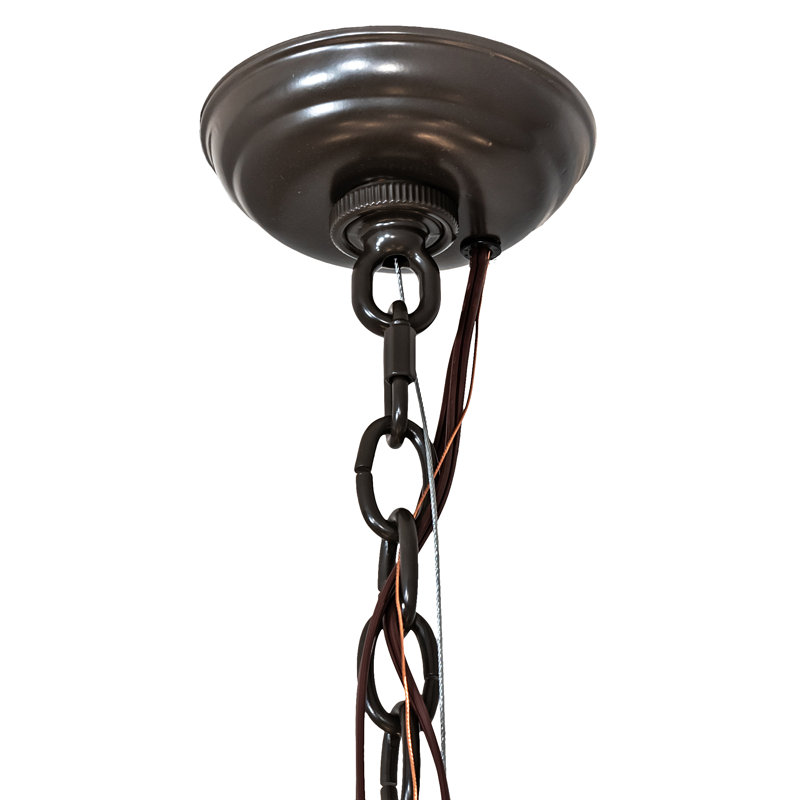 Lustre empire 9 lumières de style bougie Aemelia