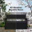 Lockable Waterproof Resin Outdoor Storage Chair-115622683