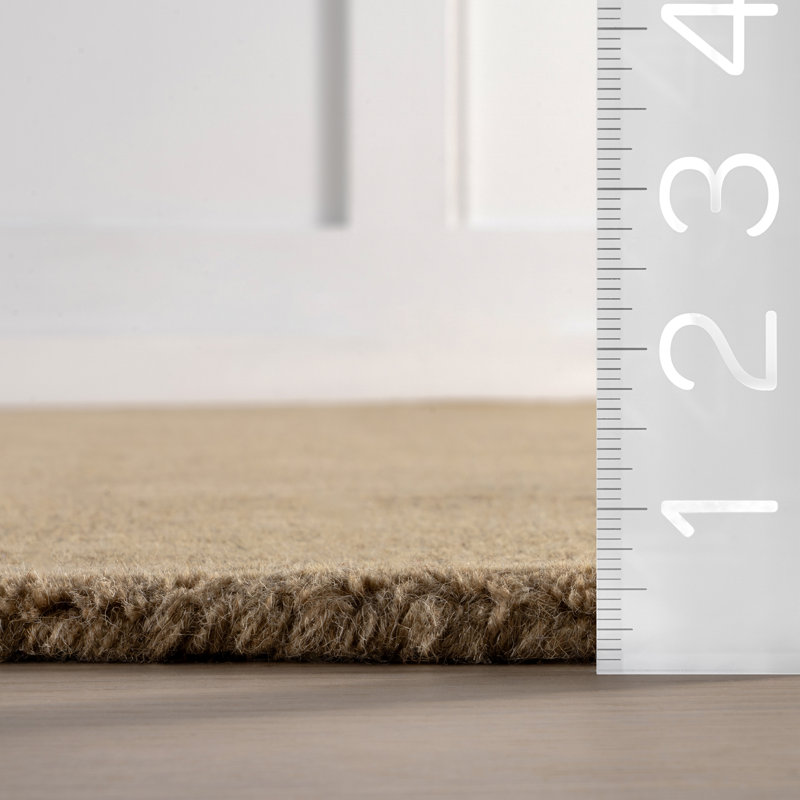  Venace Abstract Wool Area Rug, Novelty 5' x 8'