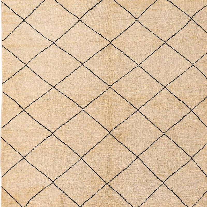Tapis abstrait et moderne 5246, Carré 4 pi