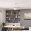 Ventilateur de plafond 52 po Hunter avec éclairage à DEL et télécommande portative Hunter-109003831-109003830