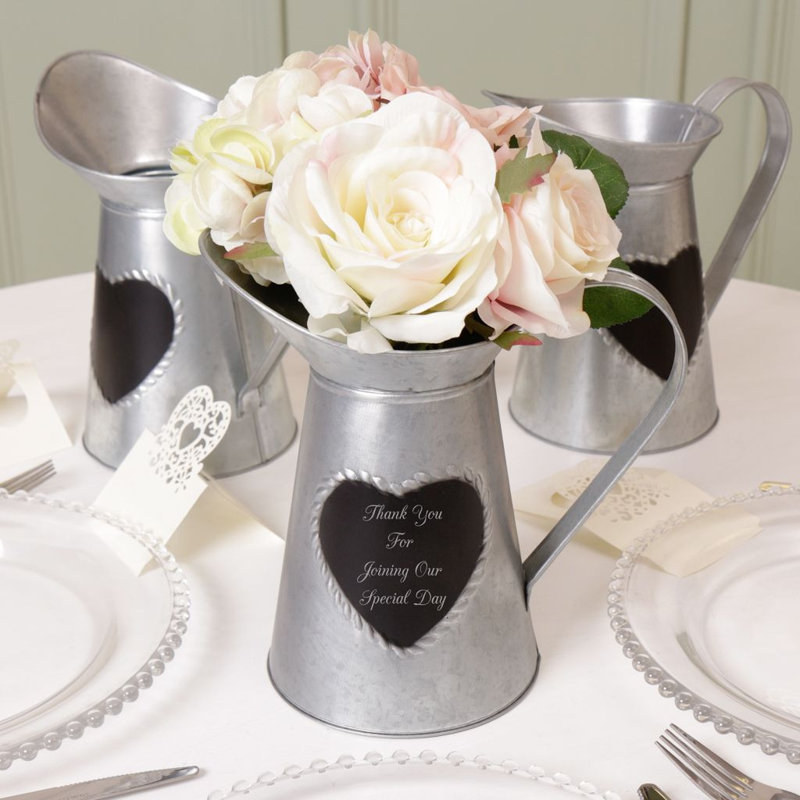 Kristy Metal Table Vase