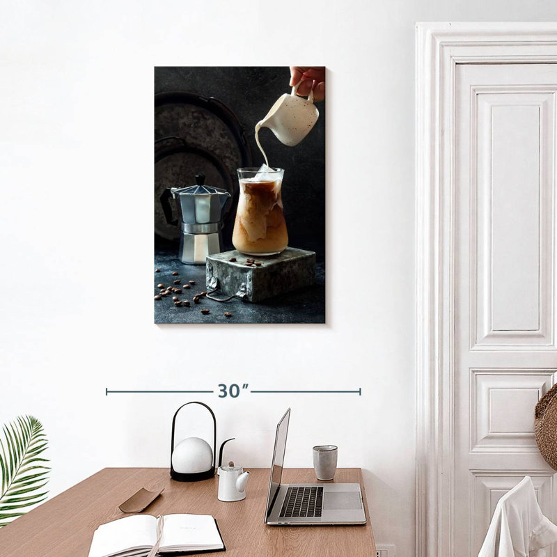 Yarlin Iced Coffee, 30" H x 20" W