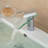 Classic Squash Glass Nozzle Bathroom Sink Faucet by Juno – Single Handle Design