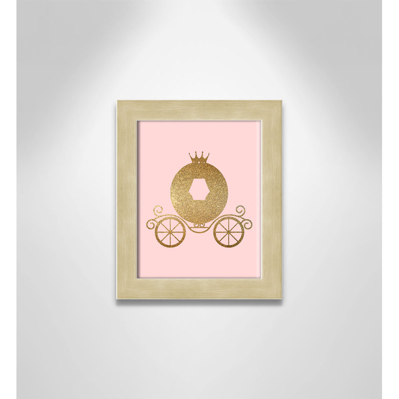 Fairy Tale Fairytale 3, impression sur papier, H 12 po x l 10 po x P 0,63 po, Encadré plat champagne