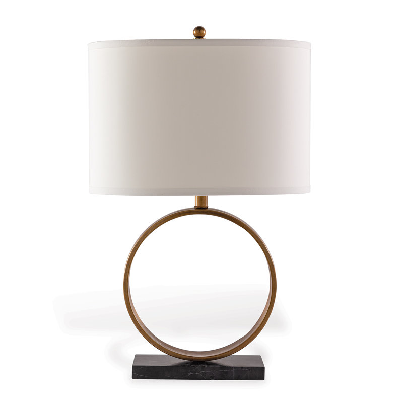 Megan Table Lamp, Gold/Black