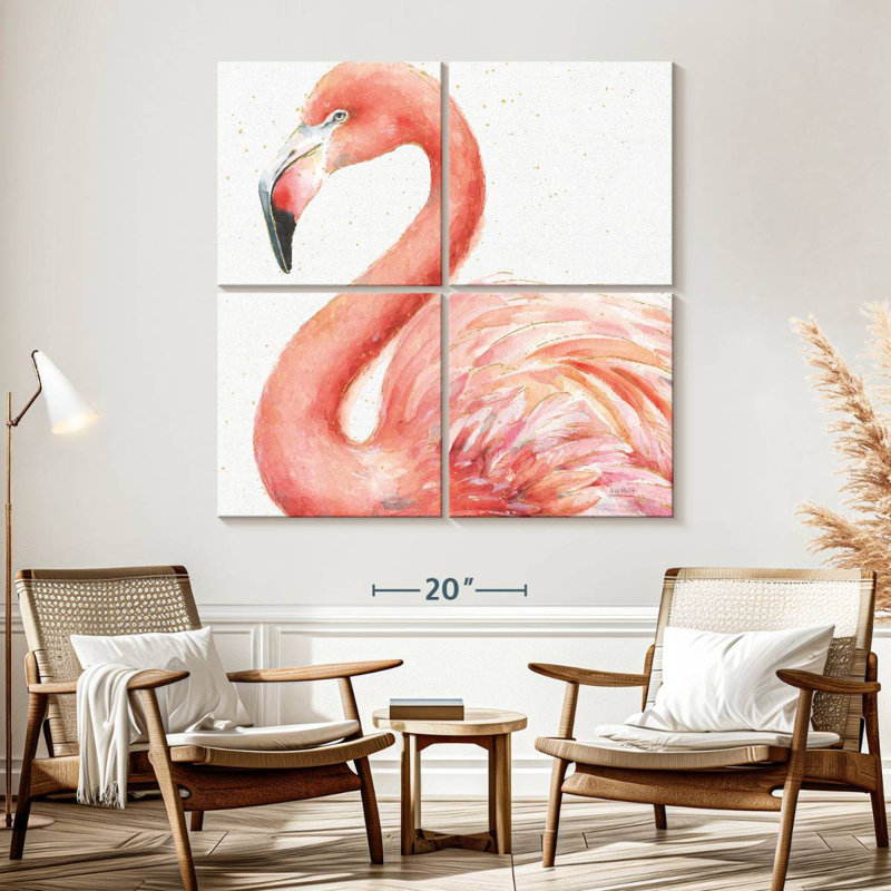 Brampt Gracefully Pink III, 57" H x 57" W