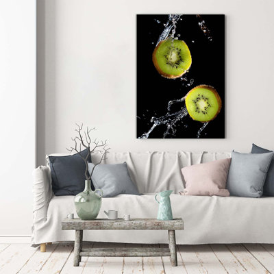 Kiwi - Wrapped Canvas Print