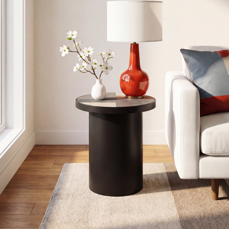 Pape Marble Top End Table