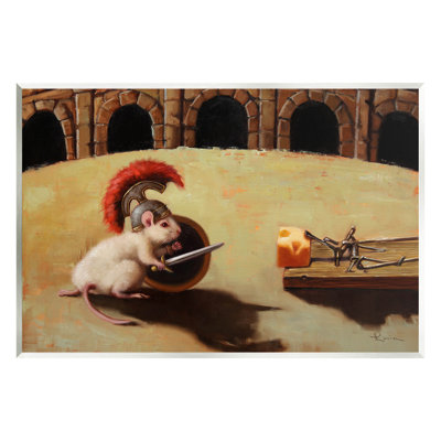 Souris et souricière, art de la giclée par Lucia Heffernan