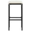 Ensemble de table de bar et de tabourets de patio avec coussins-301299081-301299080