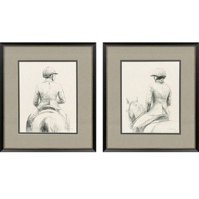 «English Rider», art encadré