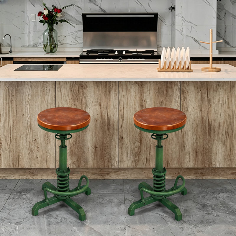 Javin Stool, Green, 2