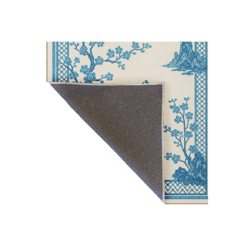 Tapis tissé crème Mosso, 3'3" x 4'11"