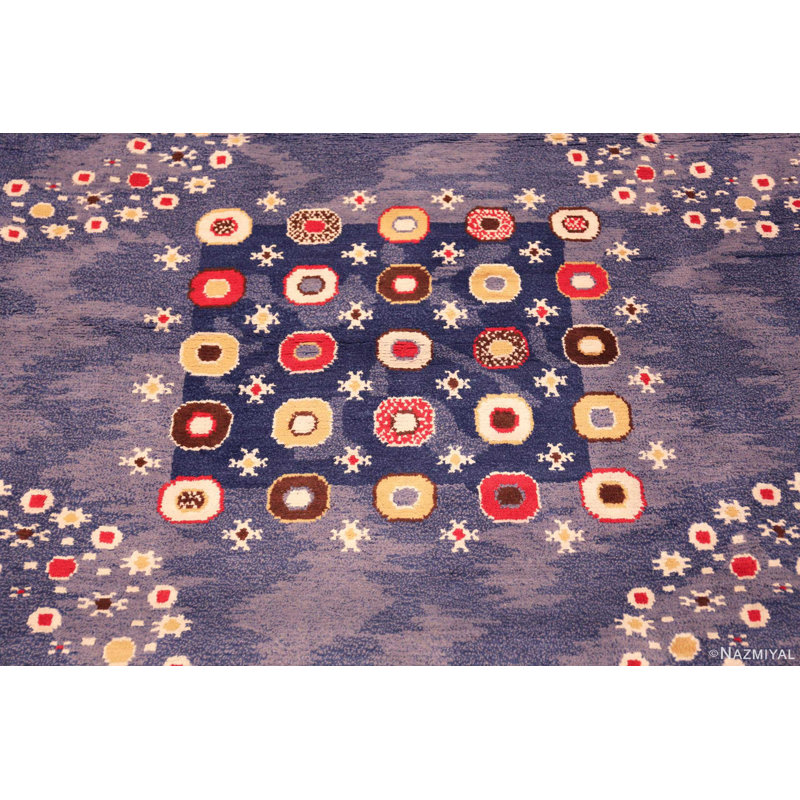 One-of-a-Kind 9'10" Hand Knotted Area Rug