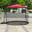 Filet de patio pour parasol