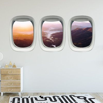 Landscape & Nature Non-Wall Damaging Wall Decal