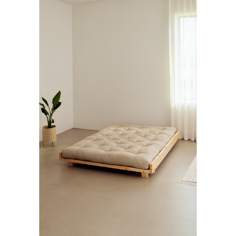 SOCIAL BEDFSC certified pine wood, Made in Europe, Scandinavian Design, choose your size and color, Clear Lacquered