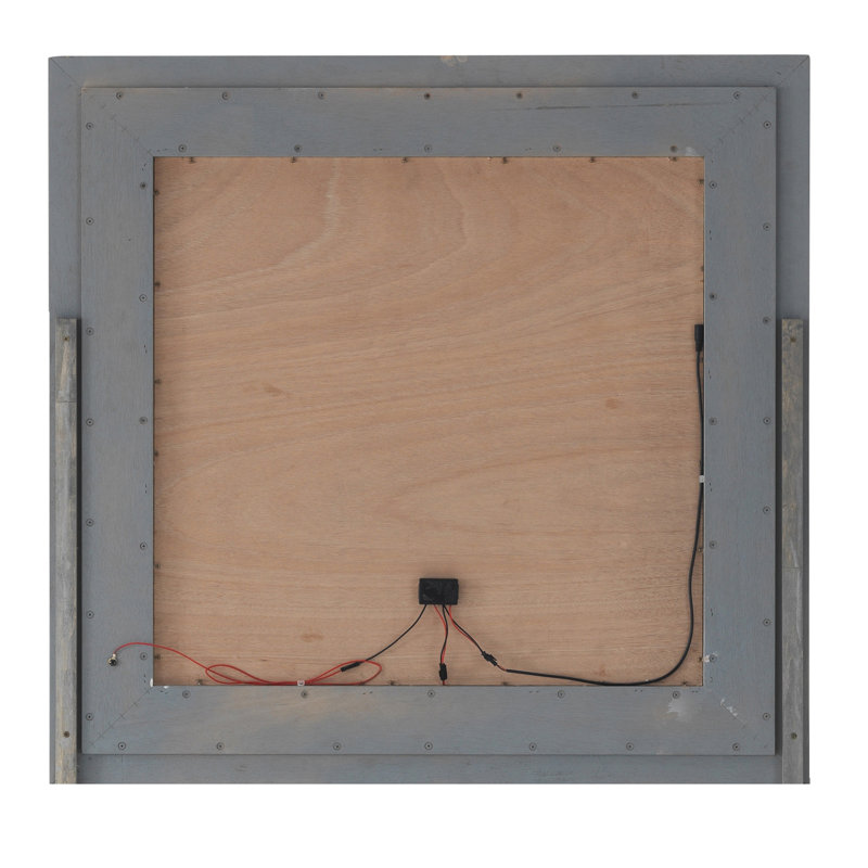 Miroir bas en verre champagne - Glory Furniture G6500-m2 37,72 po Chose profonde