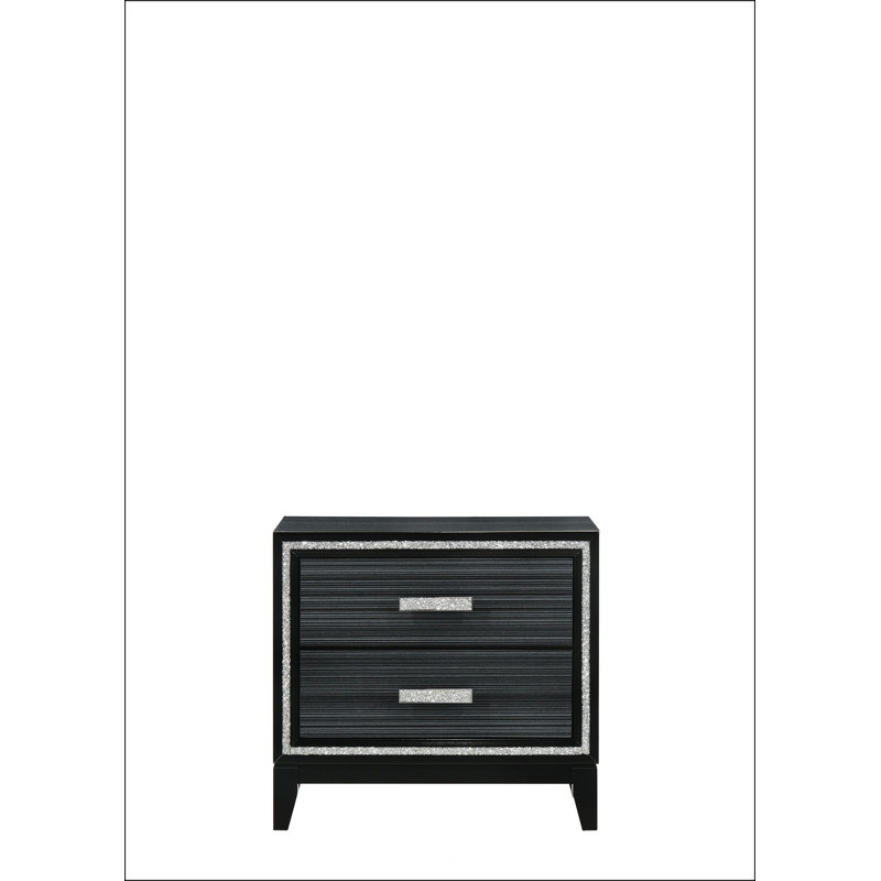 Haiden Nightstand, Black