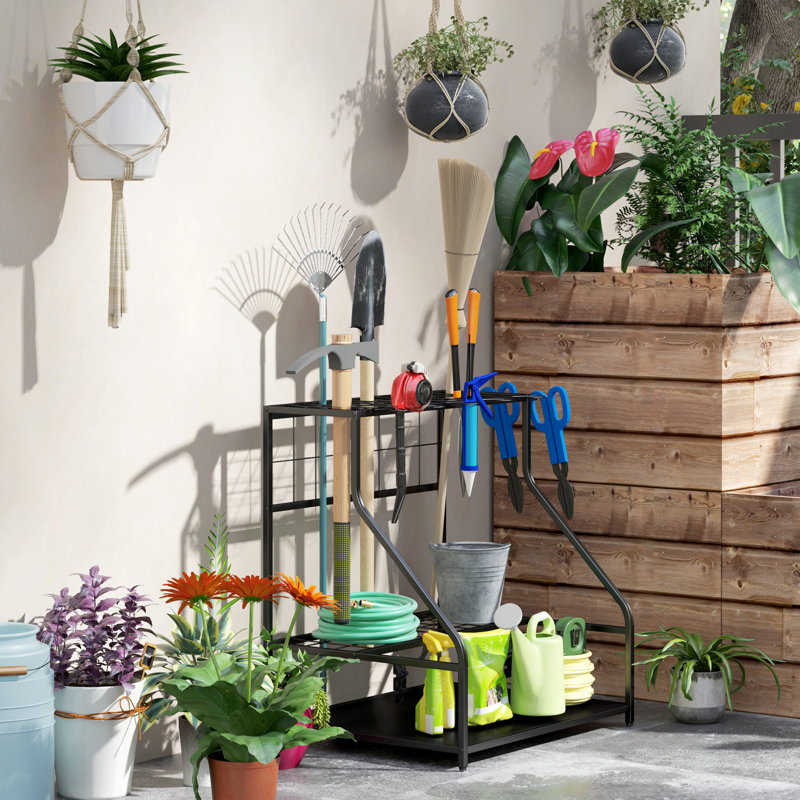 Garden Tool Storage Rack