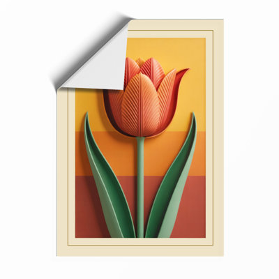 Single Stem Study Botanical - Print