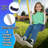 Sportspower Palmview Metal Swing Set with Lifetime Warranty on 5' Double Wall Slide