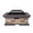 29”  SQUARE WOOD BURNING FIRE PIT