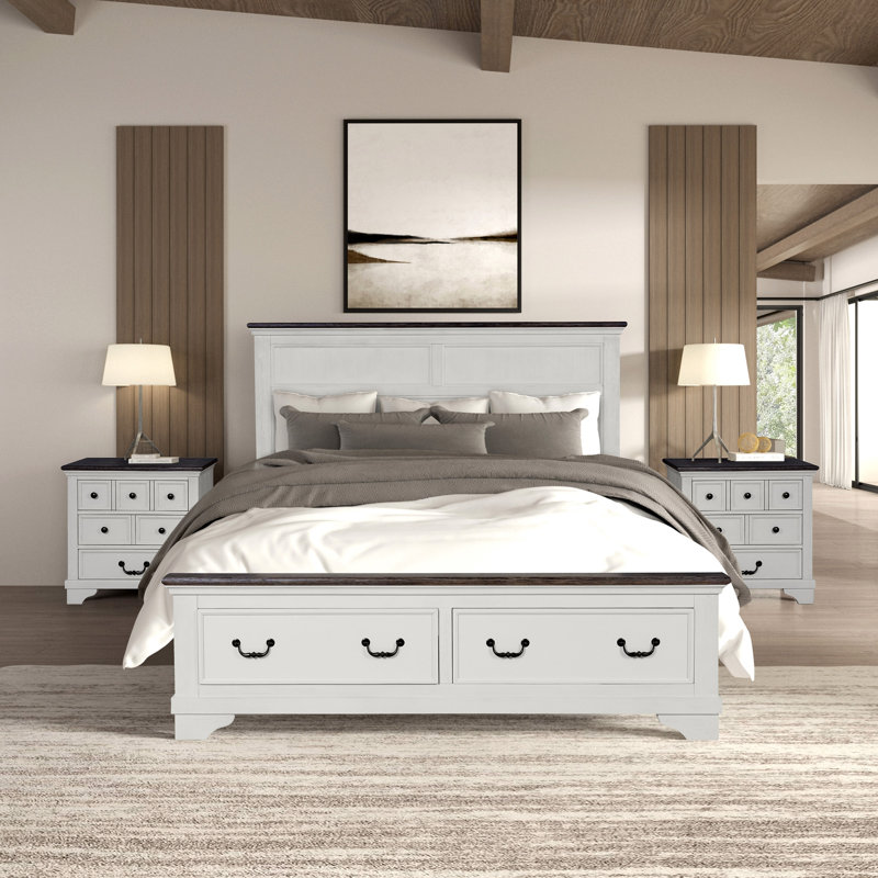 Ensemble de chambre à coucher 3 pièces Collenn, Très grand