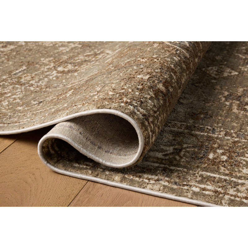 Loloi Haywood Sage / Earth Area Rug, Rectangle 5'3" x 7'7"