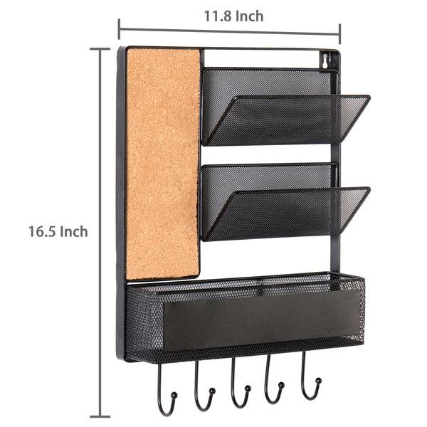 Surgener Metal Wall Organizer