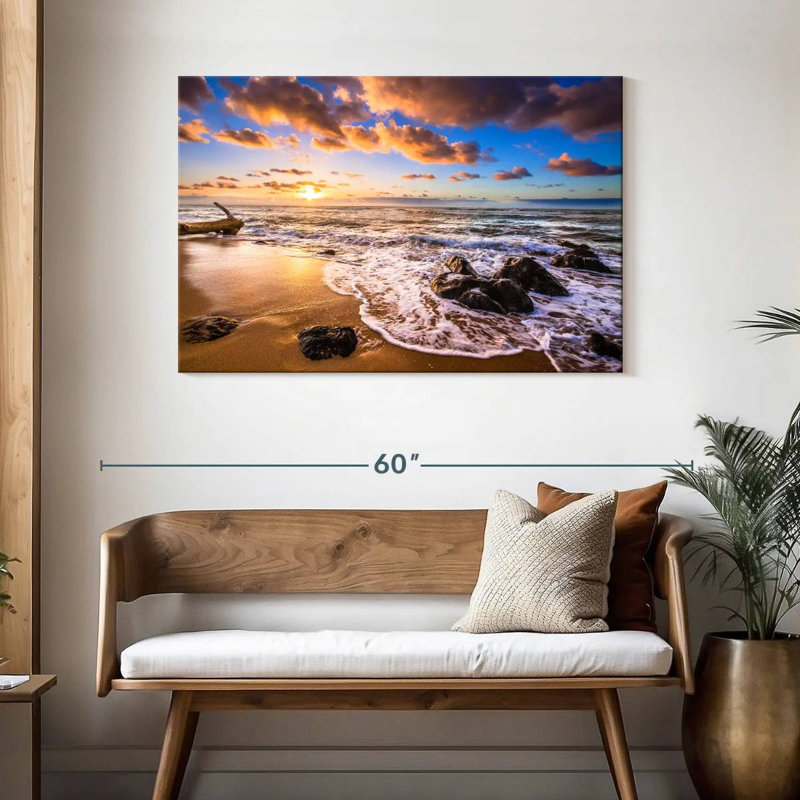 Gillard North Shore, plage d'Oahu, H 30 po x l 45 po