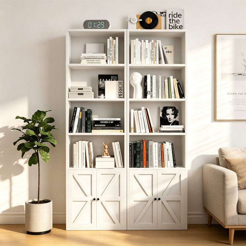181 cm H x 55.5 cm W Bookcase