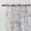 Rideaux transparents avec passe-tringle à imprimé floral moderne et coloré pour le salon de la chambre à coucher-129615256