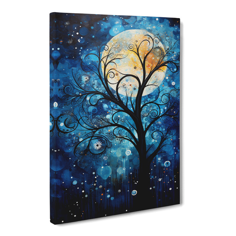 Moon Abstract - No Frame Print, 60cm H x 40cm W x 3cm D