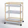 Ellie Bar Cart with Metal Outer Material