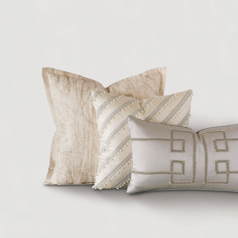 Halo Square Pillow Cover & Insert, Polyester