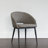Oliviah 23" W Dining Chair with Metal Frame - Grey-83417832-83417830