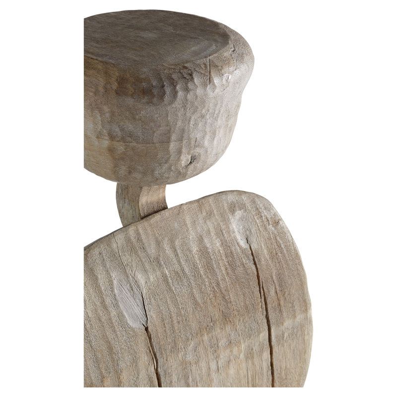 Sculpture chakra, H 40 po x l 15 po x P 14 po