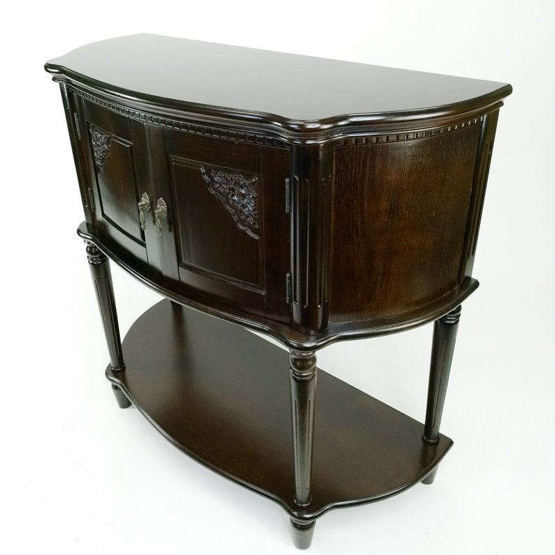 Console en bois massif 35 "Emmilou