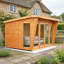 Highclere 10 ft x 10 ft. Shiplap Summer House-151591383