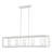 Smyth 5-Light Linear Pendant in Natural White with Clear Glass