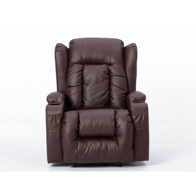 Dangello Faux Leather Heated Massage Chair