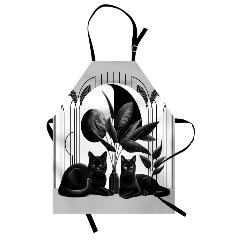 No Pattern Bib Apron